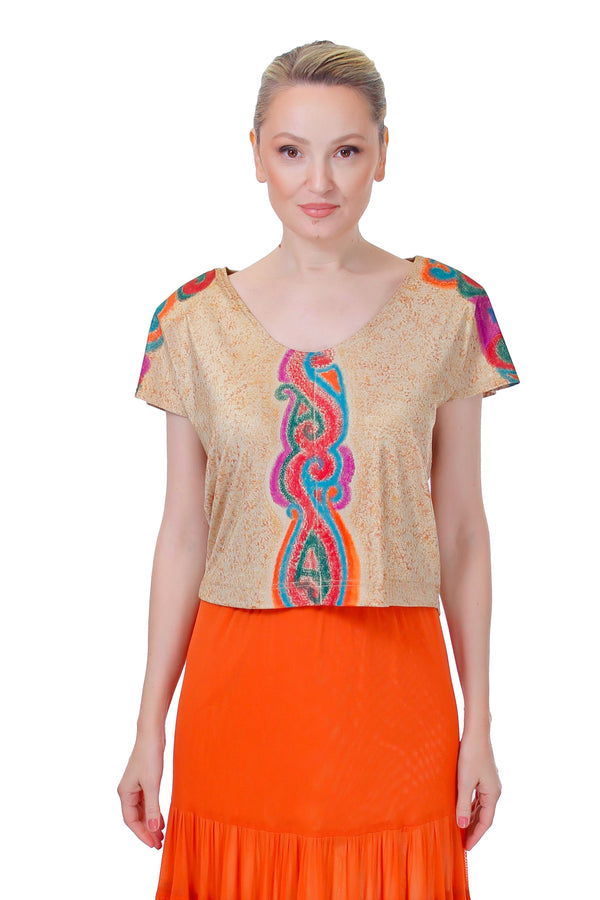 Bluza pictata manual FR-54